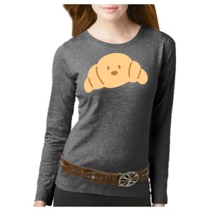 Women's Long Sleeve Premium Jersey Tee Thumbnail