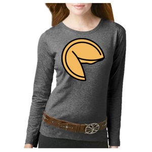 Women's Long Sleeve Premium Jersey Tee Thumbnail