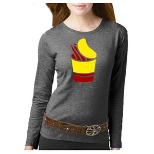 Women's Long Sleeve Premium Jersey Tee Thumbnail