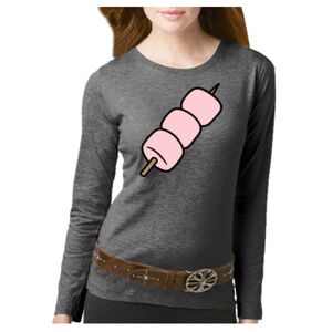 Women's Long Sleeve Premium Jersey Tee Thumbnail