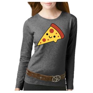 Women's Long Sleeve Premium Jersey Tee Thumbnail