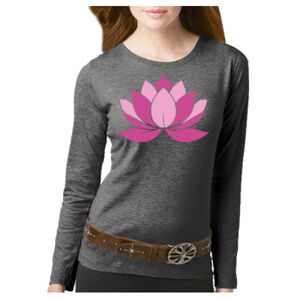 Women's Long Sleeve Premium Jersey Tee Thumbnail