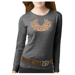 Women's Long Sleeve Premium Jersey Tee Thumbnail
