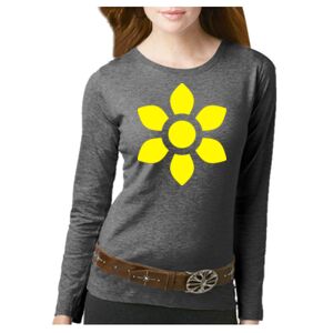 Women's Long Sleeve Premium Jersey Tee Thumbnail