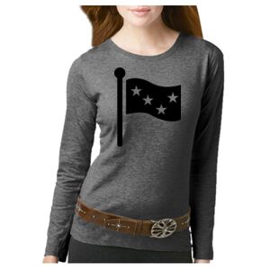 Women's Long Sleeve Premium Jersey Tee Thumbnail