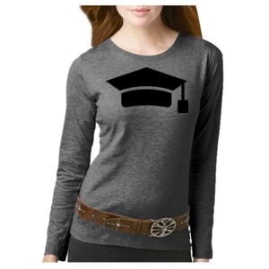 Women's Long Sleeve Premium Jersey Tee Thumbnail