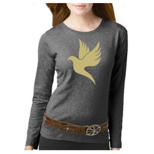 Women's Long Sleeve Premium Jersey Tee Thumbnail