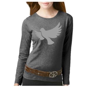 Women's Long Sleeve Premium Jersey Tee Thumbnail