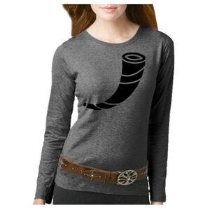 Women's Long Sleeve Premium Jersey Tee Thumbnail