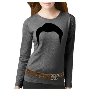 Women's Long Sleeve Premium Jersey Tee Thumbnail