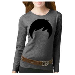 Women's Long Sleeve Premium Jersey Tee Thumbnail