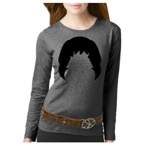 Women's Long Sleeve Premium Jersey Tee Thumbnail