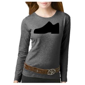 Women's Long Sleeve Premium Jersey Tee Thumbnail