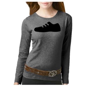 Women's Long Sleeve Premium Jersey Tee Thumbnail