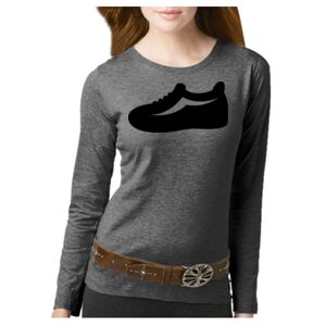 Women's Long Sleeve Premium Jersey Tee Thumbnail