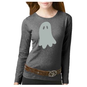 Women's Long Sleeve Premium Jersey Tee Thumbnail