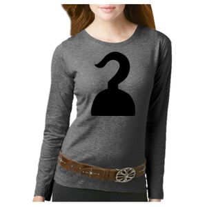 Women's Long Sleeve Premium Jersey Tee Thumbnail