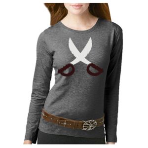 Women's Long Sleeve Premium Jersey Tee Thumbnail