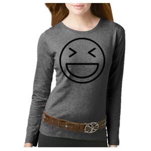 Women's Long Sleeve Premium Jersey Tee Thumbnail