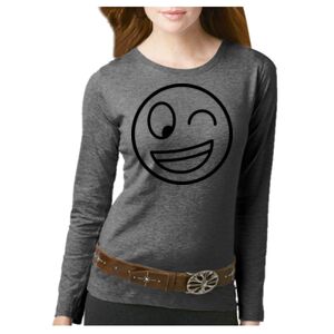 Women's Long Sleeve Premium Jersey Tee Thumbnail