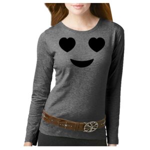 Women's Long Sleeve Premium Jersey Tee Thumbnail