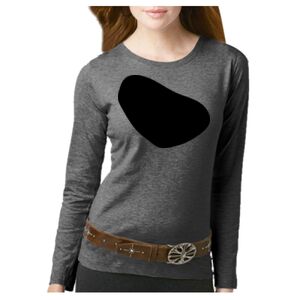 Women's Long Sleeve Premium Jersey Tee Thumbnail
