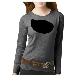Women's Long Sleeve Premium Jersey Tee Thumbnail