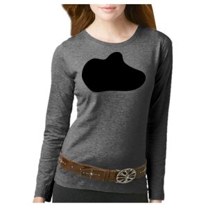 Women's Long Sleeve Premium Jersey Tee Thumbnail