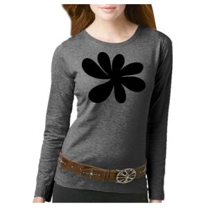 Women's Long Sleeve Premium Jersey Tee Thumbnail