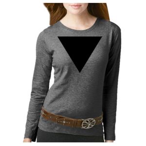Women's Long Sleeve Premium Jersey Tee Thumbnail