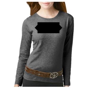 Women's Long Sleeve Premium Jersey Tee Thumbnail