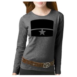 Women's Long Sleeve Premium Jersey Tee Thumbnail