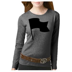 Women's Long Sleeve Premium Jersey Tee Thumbnail