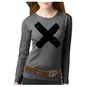 Women's Long Sleeve Premium Jersey Tee Thumbnail