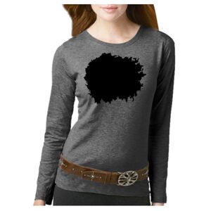 Women's Long Sleeve Premium Jersey Tee Thumbnail