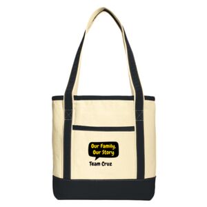 Medium Cotton Canvas Tote Thumbnail