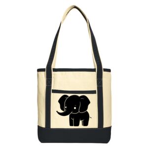 Medium Cotton Canvas Tote Thumbnail