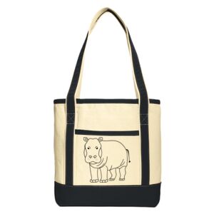 Medium Cotton Canvas Tote Thumbnail