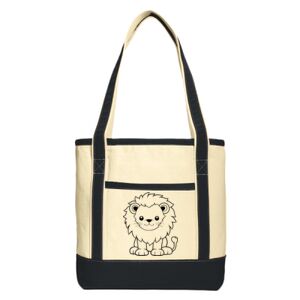 Medium Cotton Canvas Tote Thumbnail