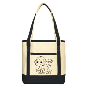 Medium Cotton Canvas Tote Thumbnail
