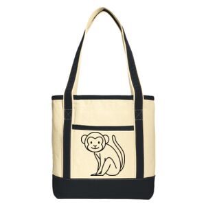 Medium Cotton Canvas Tote Thumbnail