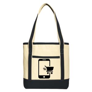 Medium Cotton Canvas Tote Thumbnail