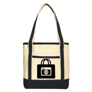 Medium Cotton Canvas Tote Thumbnail