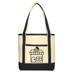 Medium Cotton Canvas Tote Thumbnail