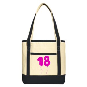 Medium Cotton Canvas Tote Thumbnail