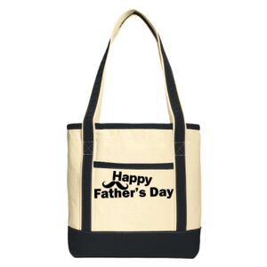 Medium Cotton Canvas Tote Thumbnail