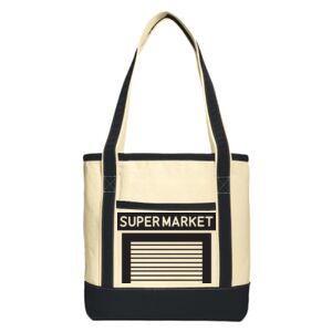 Medium Cotton Canvas Tote Thumbnail