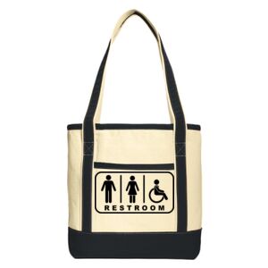 Medium Cotton Canvas Tote Thumbnail
