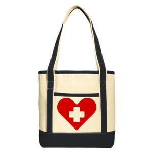 Medium Cotton Canvas Tote Thumbnail