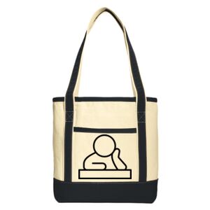 Medium Cotton Canvas Tote Thumbnail
